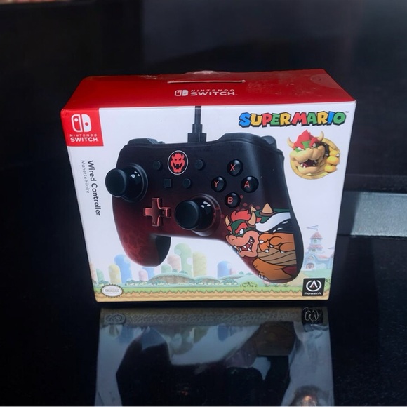 Nintendo Other - Nintendo Switch Controller PowerA Wired Controller Bowser Edition  (NIB)